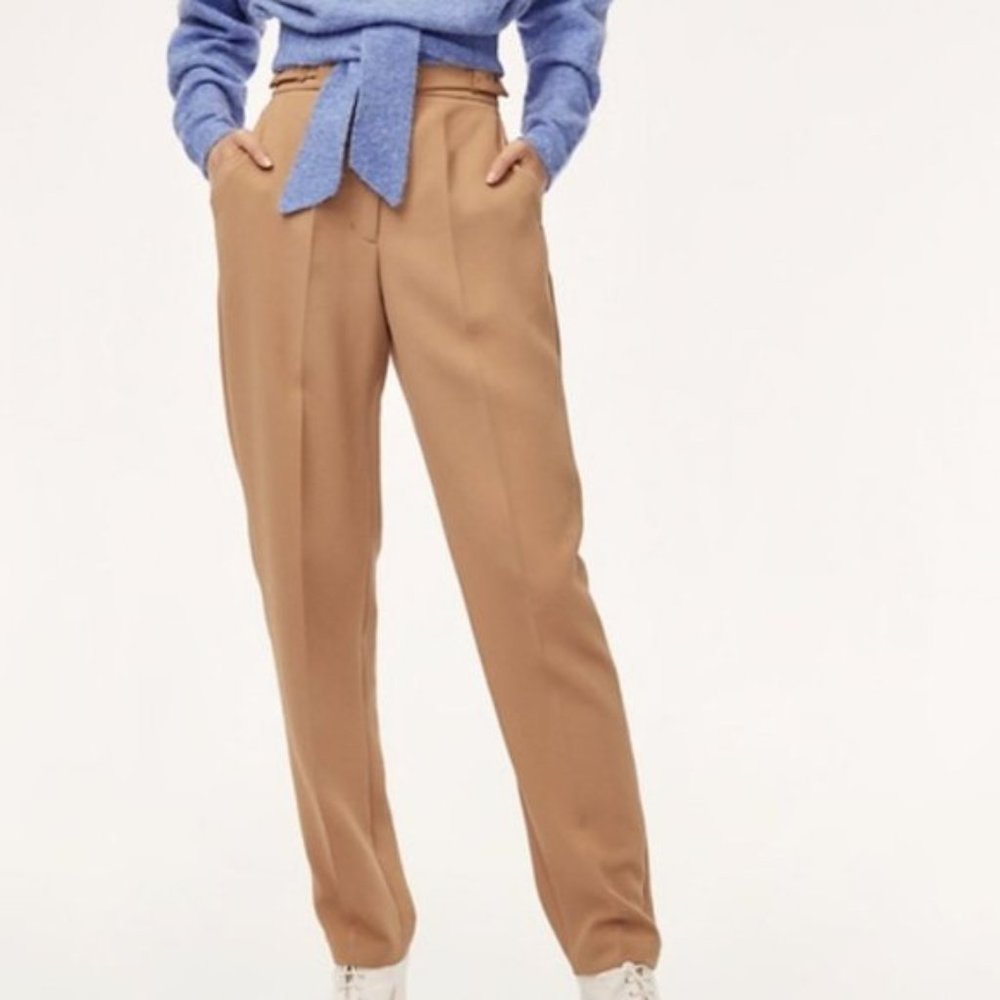 Aritzia Tan Trousers